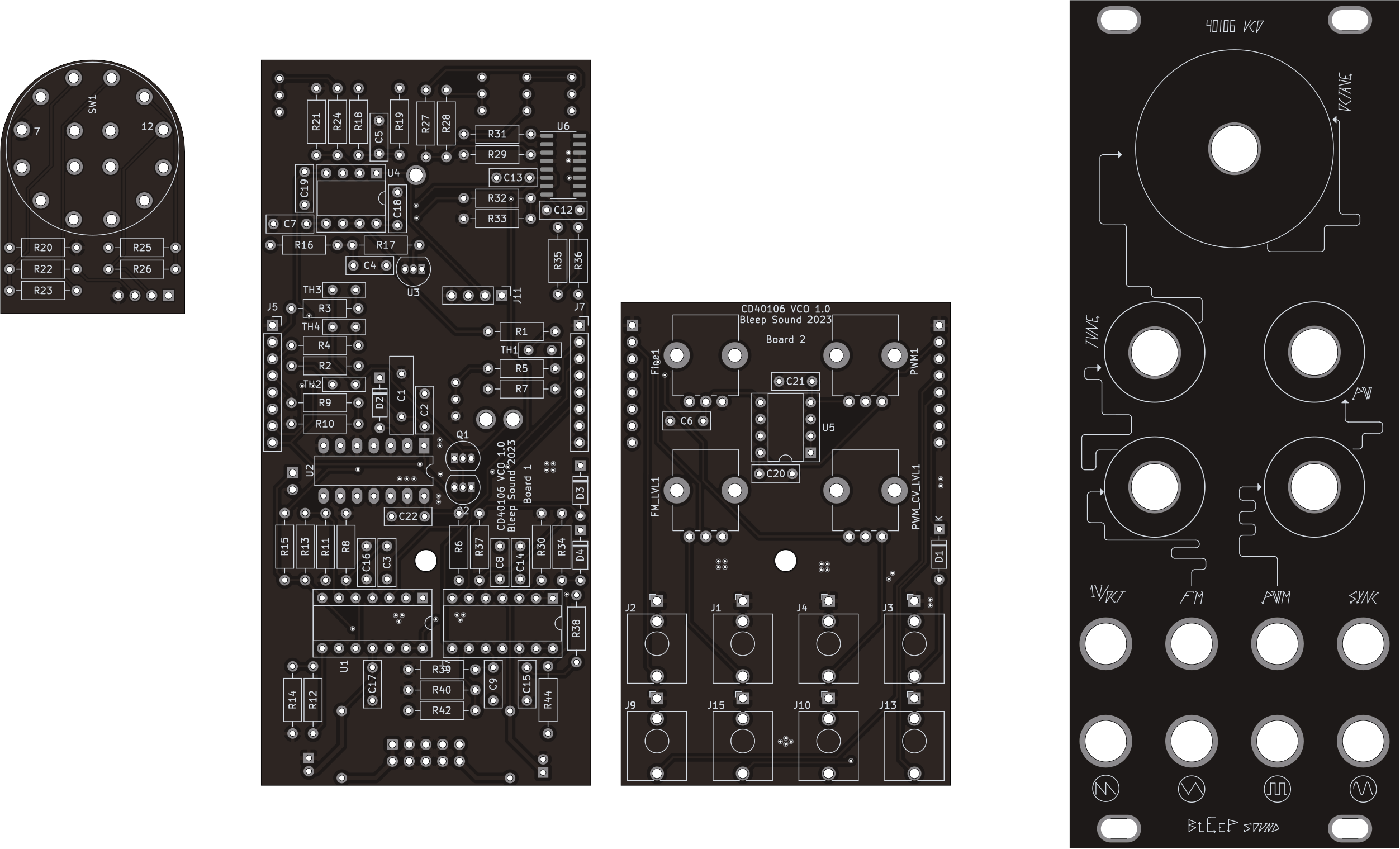 CD40106 VCO schematic